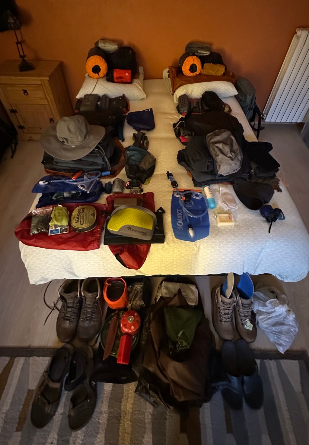 Les préparatifs d’avril…