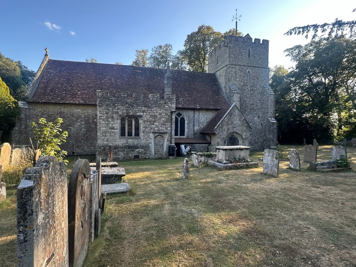 Francigena 3 Badgells Wood- St Mary the Virgin Church,&nbsp;Thurnham